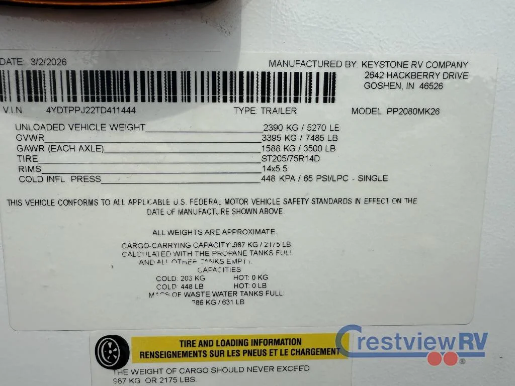 2026 Keystone RV Passport Super Lite 2080MK photo 27