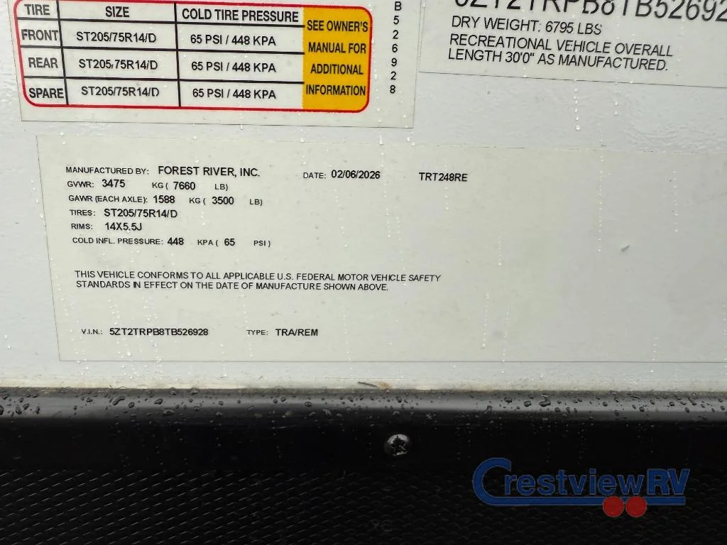 2026 Prime Time RV Tracer 248RE photo 27