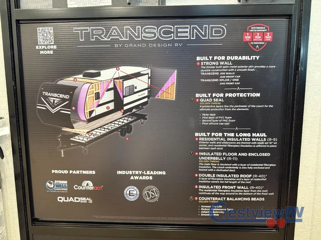 2026 Grand Design Transcend 265BHT photo 23